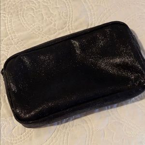 Stoney Clover Lane black sparkly small pouch